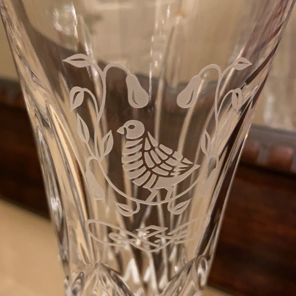 Waterford Crystal Collectible 12 Days of Christmas 1st Edition Champagne flute - Picture 2 of 6